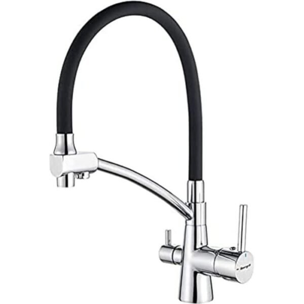Grifo de cocina RO con caño flexible y pulverizador