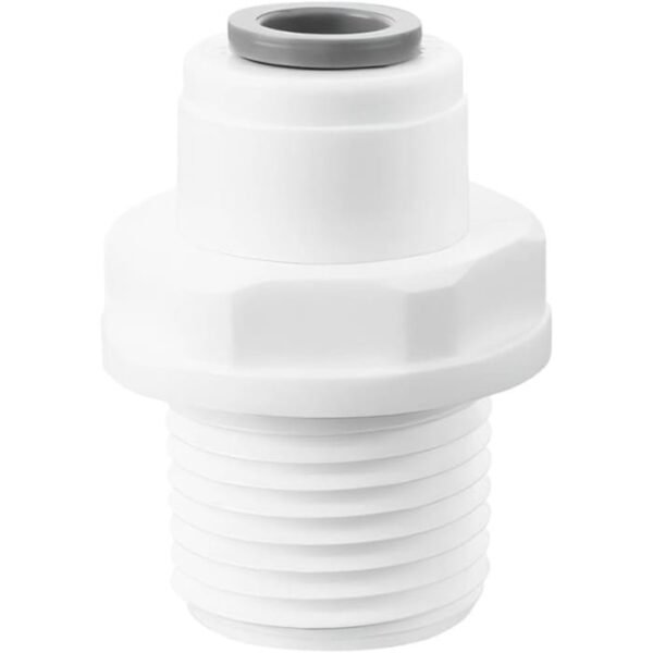 Adaptador recto de 1/4" a 3/8" hembra/rosca macho conector - Imagen 3