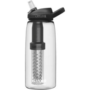 Botella CamelBak Eddy filtro Lifestraw 1 litro outdoor