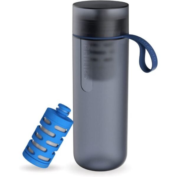 Botella Philips Go Zero Active modelo Fitness 600 ml indoor y outdoor