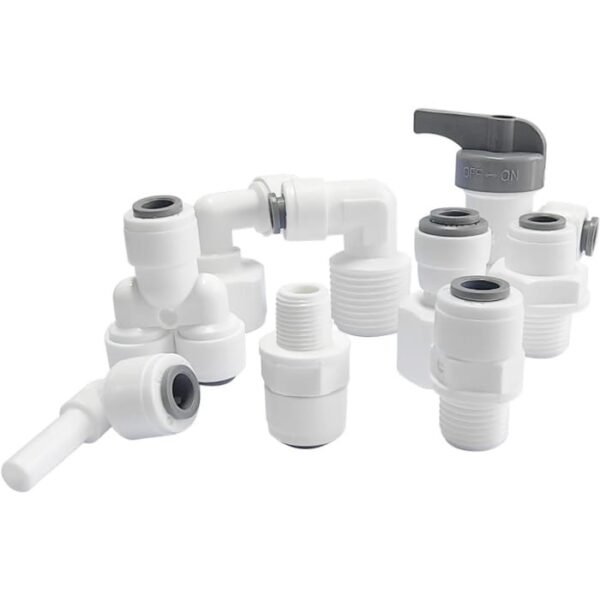 Adaptador recto de 1/4" a 3/8" hembra/rosca macho conector - Imagen 6