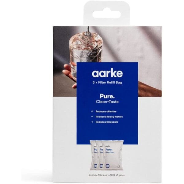 Aarke Pack 3 bolsas de recambio para jarra Aarke