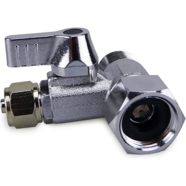 Válvula Smardy de cierre adaptador en T  3/8 x 3/8 x 3/8 pulgadas grifo - Imagen 6