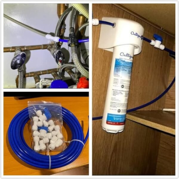 Tubo de 10m de 1/4" para sistema RO conexión (Y + T + I + L + tipo + válvula de Cierre) - Imagen 2