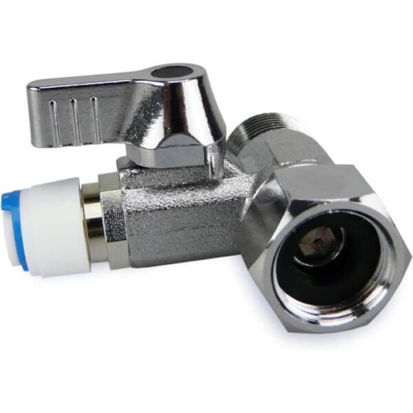 Válvula de cierre Quick-Adaptador en T  3/8 x 3/8 x 1/4" - Imagen 3