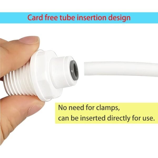 Adaptador recto de 1/4" a 3/8" hembra/rosca macho conector - Imagen 8