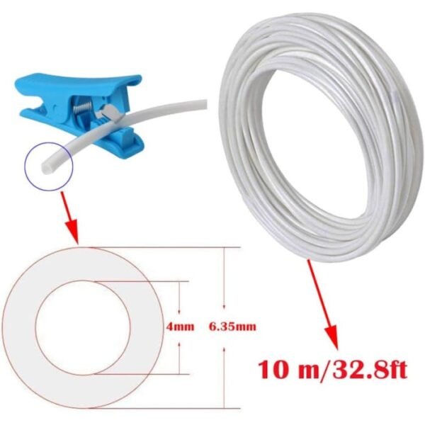 Kit para sistema RO de 12 piezas con tubo de 10m de 1/4" - Imagen 3