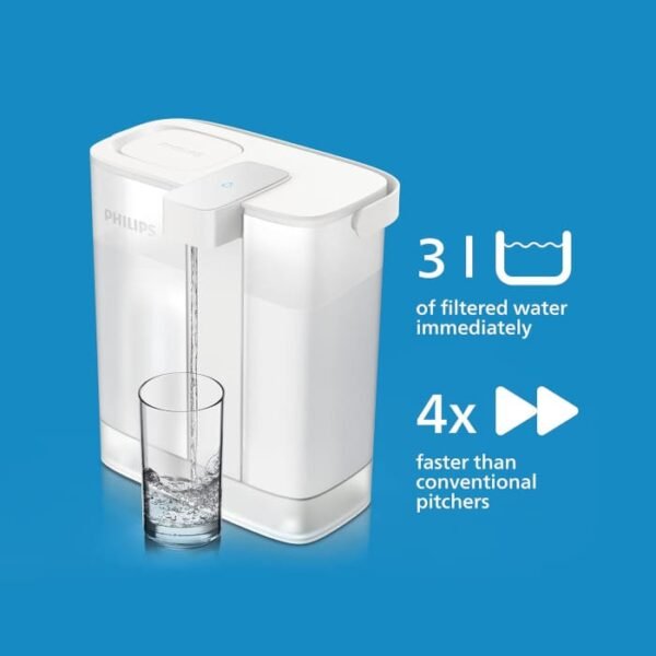 Philips Water 3 litros flujo rápido recargable USB-C - Imagen 10