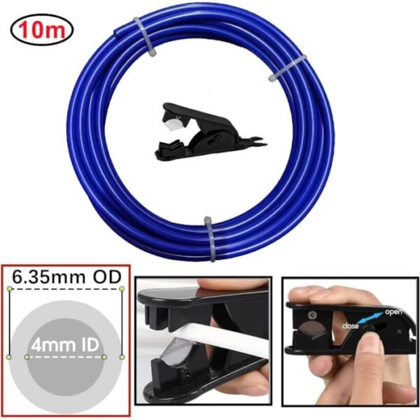 Tubo de 10m de 1/4" para sistema RO conexión (Y + T + I + L + tipo + válvula de Cierre) - Imagen 4