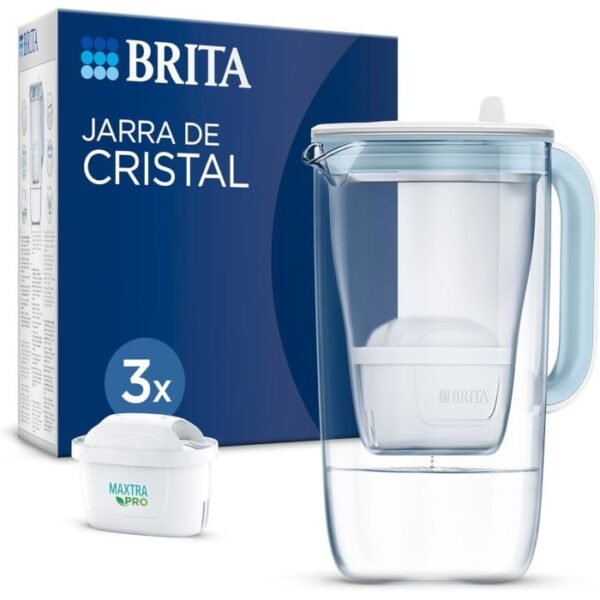 Brita cristal 2,5 litros con 3x cartucho