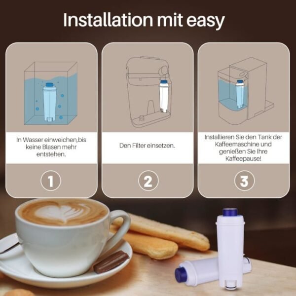 Golden ICEPURE compatible con cafetera DeLonghi 3x - Imagen 4