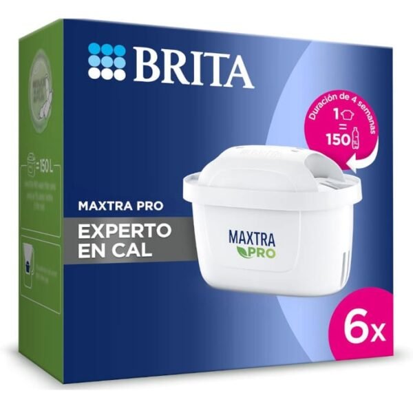 Cartucho Brita MAXTRA PRO All-in-1 experto en cal 6x