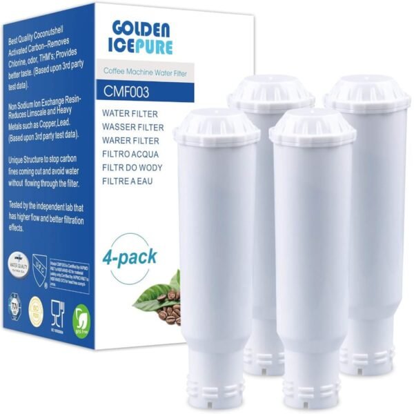 GOLDEN ICEPURE filtros para cafetera 4x