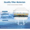 Waterdrop compatible con jarras Brita Maxtra+ Plus Maxtra Pro All-in-1 Brita Marella - Imagen 4