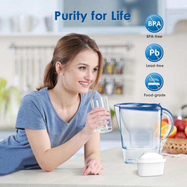 Waterdrop compatible con jarras Brita Maxtra+ Plus Maxtra Pro All-in-1 Brita Marella - Imagen 5