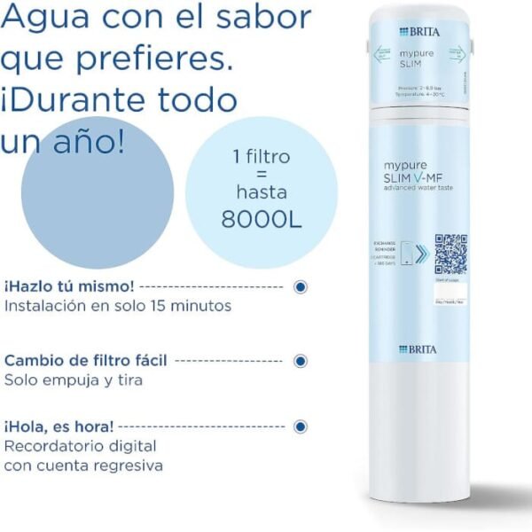 Brita mypure Slim V-MF ultrafiltración - Imagen 2