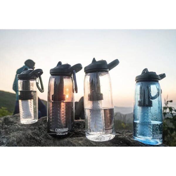 Botella CamelBak Eddy filtro Lifestraw 1 litro outdoor - Imagen 2