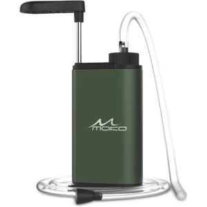 Bombeador para potabilizar agua de río y lagos