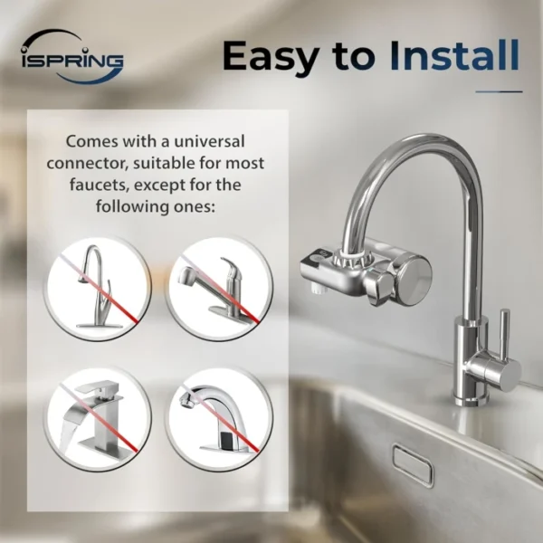 iSpring DFGB1S reduce 99% de Cloro y Mal Sabor - Imagen 6