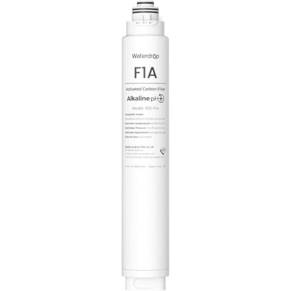 Waterdrop WD-F1A Filtro Mineral Alcalino pH+ para Sistema RO WD-X12-Alcalino