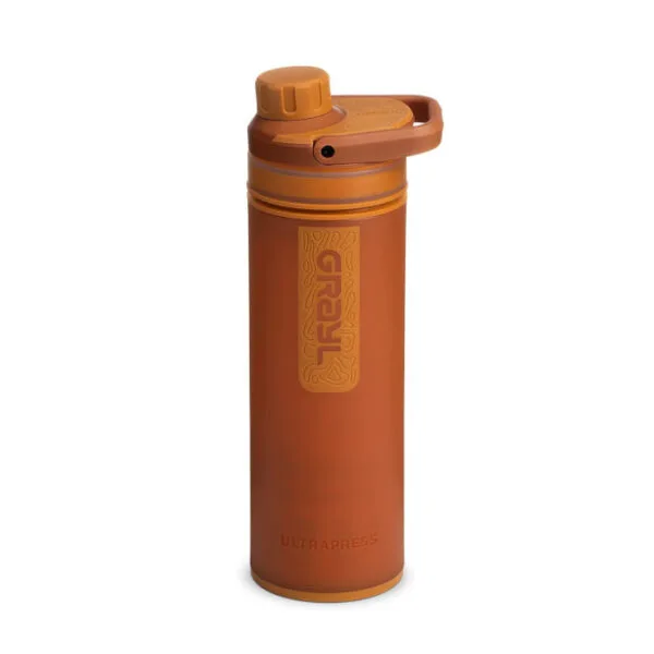 UltraPress 500ml Filtro de agua para exteriores 99,99% bacterias y virus