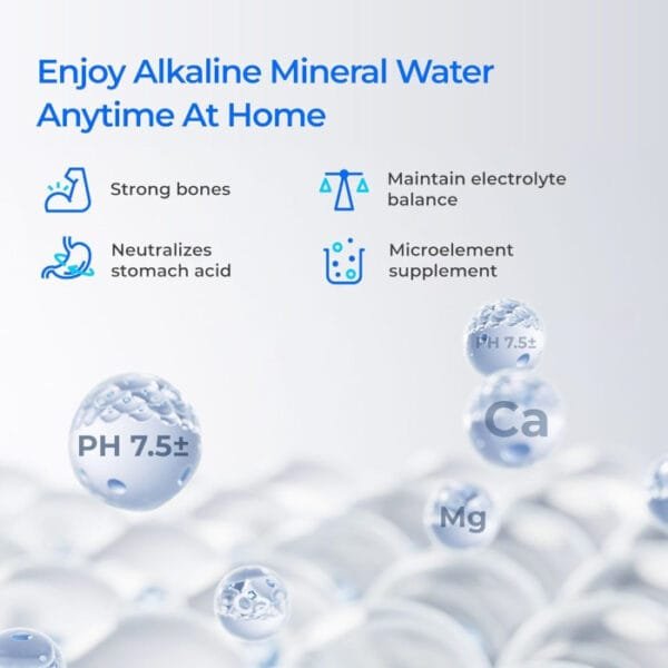 Waterdrop WD-F1A Filtro Mineral Alcalino pH+ para Sistema RO WD-X12-Alcalino - Imagen 3