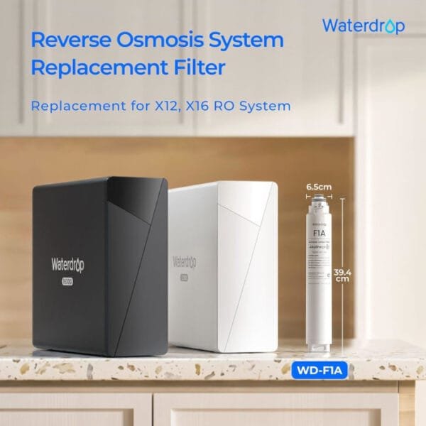 Waterdrop WD-F1A Filtro Mineral Alcalino pH+ para Sistema RO WD-X12-Alcalino - Imagen 5