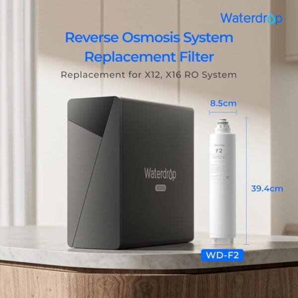 Waterdrop WD-F2 Filtro Repuesto para Sistemas RO de Serie WD-X - Imagen 3