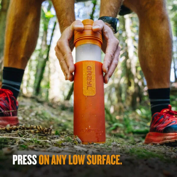 UltraPress 500ml Filtro de agua para exteriores 99,99% bacterias y virus - Imagen 5